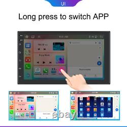7 Android 13 Carplay Double 2 Din Car Stereo Radio 4G+64G 8 Core GPS DSP Camera