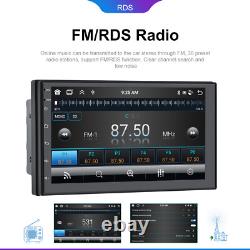 7 Android 13 Carplay Double 2 Din Car Stereo Radio 4G+64G 8 Core GPS DSP Camera