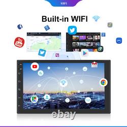 7 Android 13 Carplay Double 2 Din Car Stereo Radio 4G+64G 8 Core GPS DSP Camera