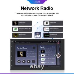 7 Android 13 Carplay Double 2 Din Car Stereo Radio 4G+64G 8 Core GPS DSP Camera