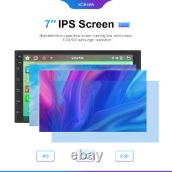 7 Android 13 Carplay Double 2 Din Car Stereo Radio 4G+64G 8 Core GPS DSP Camera