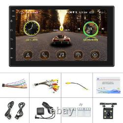 7 Android 9.1 Car Stereo GPS Navigation Radio Player Double Din WIFI USB Camera