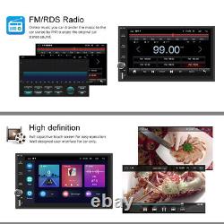 7 Apple Carplay Android 11 Car Radio Stereo GPS Sat Navi Wifi MP5 Double 2 Din