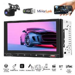 7 Car Apple/Andriod Car-Play Touch Screen Stereo Bluetooth Radio Double 2 Din A