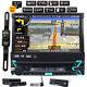 7 Car Gps 1 Din Stereo Radio Cd Dvd Player Bluetooth Map +camera For Universal