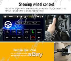 7 Car GPS 1 Din Stereo Radio CD DVD Player Bluetooth Map +Camera For Universal