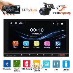 7 Car Stereo with Apple Carplay & Android Auto Play Double Din MP5 Radio Camera