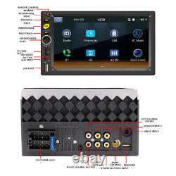 7 Carplay Double 2DIN Car MP5 Player Bluetooth Radio Touch Screen SD/FM/USB/AUX