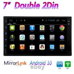 7 Double 2DIN Android 10.0 Car Stereo Radio MP5 Player GPS Navi WiFi BT FM MP5
