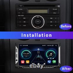 7 Double 2DIN Android 11 Touch Screen Bluetooth Car Stereo Radio GPS NAVI +Cam