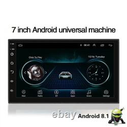 7 Double 2DIN Android 8.1 Car MP5 Bluetooth Touch Screen Stereo Radio GPS Navi