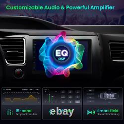 7 Double 2DIN Octa-Core 4+64GB Car GPS Radio Stereo Sat Navi Android 14 CarPlay
