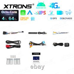 7 Double 2DIN Octa-Core 4+64GB Car GPS Radio Stereo Sat Navi Android 14 CarPlay