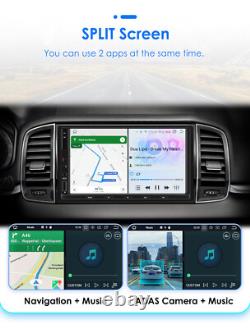 7 Double 2Din 8Core Android 12 Car Stereo WiFi CarPlay GPS Navi Radio BT 6+64GB