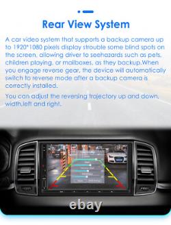7 Double 2Din 8Core Android 12 Car Stereo WiFi CarPlay GPS Navi Radio BT 6+64GB