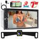 7'' Double 2din Car Stereo Gps Navigation Radio With Dvd Player Bluetooth+camera