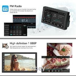 7 Double 2 Din Android 10.1 Car Stereo with Apple Carplay GPS WiFi BT MP5 Radio