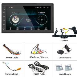 7 Double Din Android 10 Car Stereo Apple CarPlay GPS WiFi Play MP5 Radio+Camera