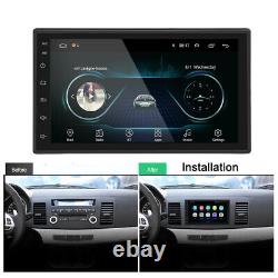 7 Double Din Android 10 Car Stereo Apple CarPlay GPS WiFi Play MP5 Radio+Camera