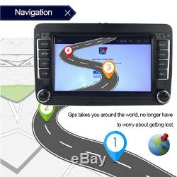 7'' Double Din Car Radio GPS Android 8.1 for VWithSeat +CAM iOS Mirror Link Wifi