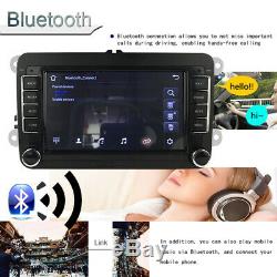 7'' Double Din Car Radio GPS Android 8.1 for VWithSeat +CAM iOS Mirror Link Wifi