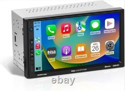 7 Double-Din Car Stereo-Apple CarPlay & Android Auto, Bluetooth, 340W