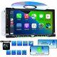 7 Double Din Car Stereo Radio Cd Dvd Player Bluetooth With Wireless Apple Carplay
