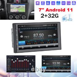 7 Double Din Car Stereo Radio Carplay Android 11 GPS WiFi Touch Screen 2GB+32GB