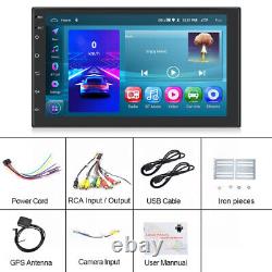 7 Double Din Car Stereo Radio Carplay Android 11 GPS WiFi Touch Screen 2GB+32GB