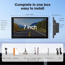 7 Double Din Car Stereo Wireless Apple CarPlay & Android Auto, GPS, Touchs