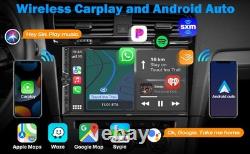 7'' Double Din Car Stereo Wireless CarPlay & Android Auto, Bluetooth, MirrorLink
