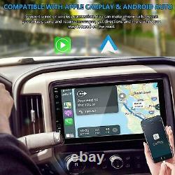 7 Double Din Car Stereo with Apple Carplay & Android Auto Play BT MP5 Radio