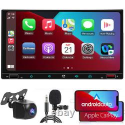 7 Double Din Car Stereo with Apple Carplay & Android Auto Play MP5 Radio