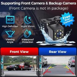 7 Double Din Car Stereo with Wireless Apple Carplay & Android Auto, Bluetooth