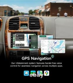 7 Double Din Car Stereo with Wireless CarPlay & Android Auto, 6+64G HD