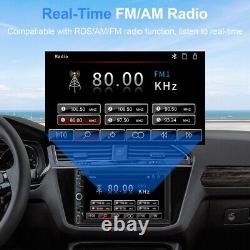 7 Double Din Radio GPS Navi Head Unit Car DVD Player FM Stereo Bluetooth+Camera
