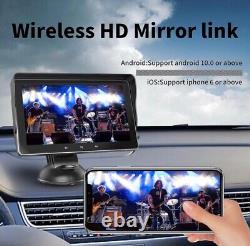 7 HD Double Din Car Stereo, Portable Wireless Touch Screen Apple CarPlay and And