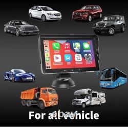 7 HD Double Din Car Stereo, Portable Wireless Touch Screen Apple CarPlay and And