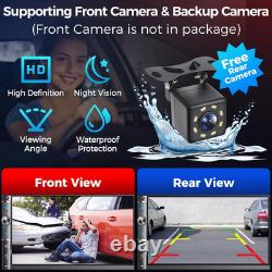 7 HD Double Din Car Stereo, Wireless CarPlay/Android Auto, Bluetooth, Backup Ca