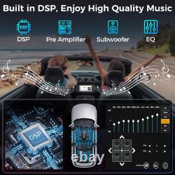 7 HD Double Din Car Stereo, Wireless CarPlay/Android Auto, Bluetooth, Backup Ca