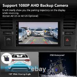 7 IPS Double DIN Android Auto 8-Core Car Stereo GPS Navigation Apple CarPlay BT