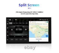 7 Inch 2.5D Android 10 Double 2Din Car Radio Stereo Head Unit GPS SAT NAV FM/Wif