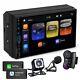 7 Inch Double Din Car Stereo With Apple Carplay And Android Auto, Touchscreen