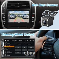 7 QLED Double Din Car Stereo Wireless Apple CarPlay & Android Auto, 240W 4