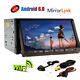 7 Smart Android 6.0 4g Wifi Double 2din Car Radio Stereo Dvd Player Gps+camera