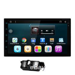 7 Smart Android 6.0 4G WiFi Double 2DIN Car Radio Stereo DVD Player GPS Camera