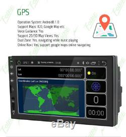 7 Smart Android 8.1 4G WiFi Double 2DIN Car Radio Stereo MP5 Player GPS Camera