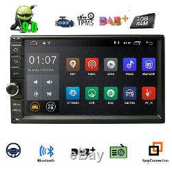 7 Smart Android 9.0 4G WiFi Double 2DIN Car Radio Stereo Receiver Player GPS US