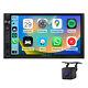 7 Touch Screen Android Auto Carplay Double 2din Car Stereo Radio Gps Nav No Dvd