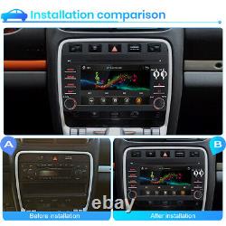 7 Touchscreen Car Stereo Radio Double DIN USB DVD For Porsche Cayenne 2003-2010